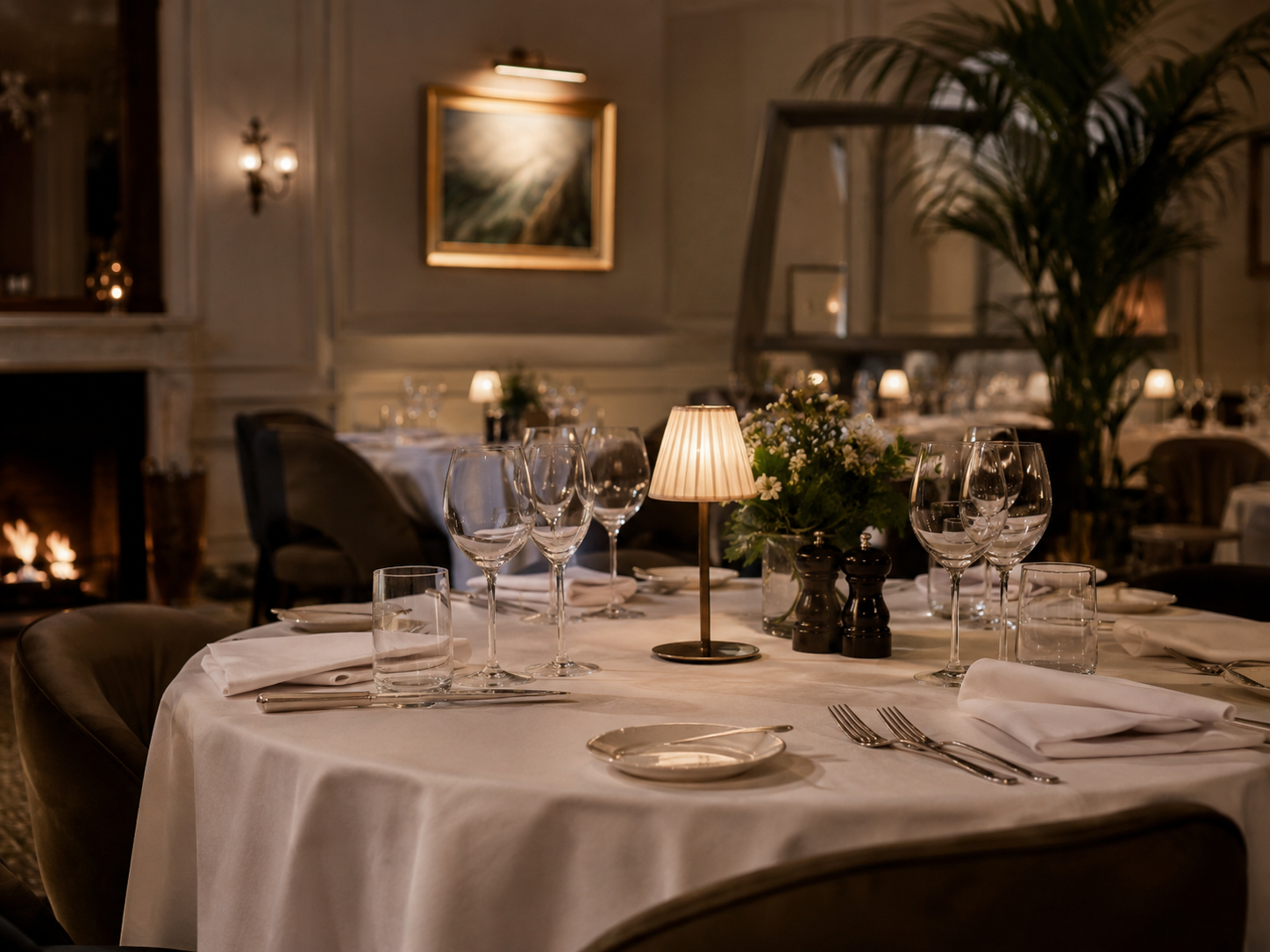 Elegáns hotel étkezés